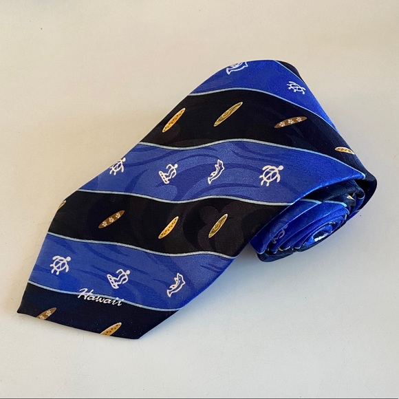Hawaiian Handmade Necktie - Picture 1 of 3